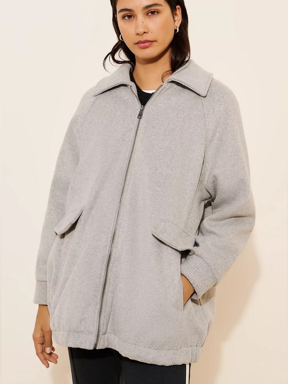 Anthropologie Pilcro brand Cozy Bomber Jacket